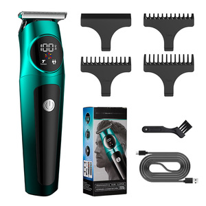 Cortadora de Pelo Eléctrica Profesional de Marca Personalizada, Recortadora de Pelo Recargable para Hombre, Máquina de Corte de Pelo con Pantalla LCD para Barbería - Product Image 2