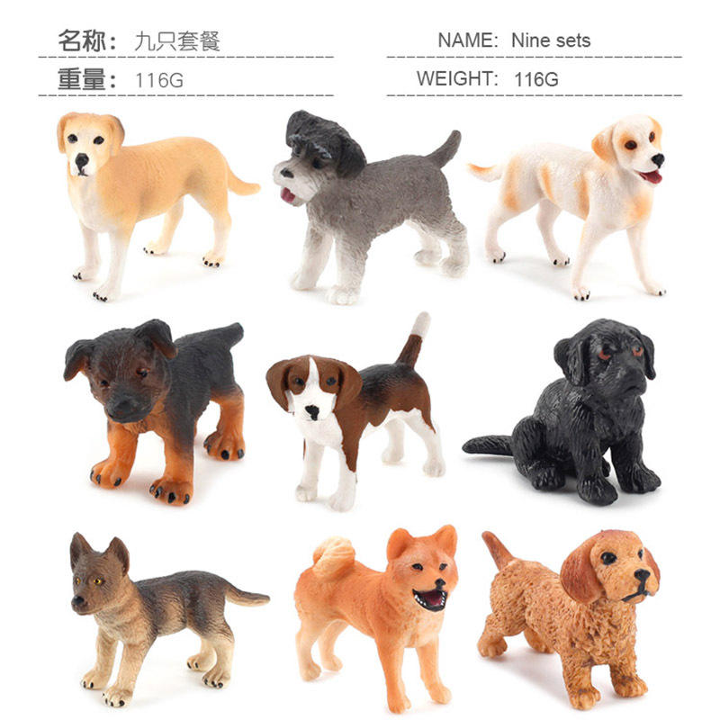 Juego de 9 perros, 116g