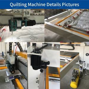 Machine à Quilter à <span class=keywords><strong>Bras</strong></span> Long à Aiguille Simple à Haute Vitesse CNC 3000 tr/min, <span class=keywords><strong>Moteur</strong></span> Servo à Tête Unique Informatisé, Grande Capacité pour Panneaux - Product Image 3