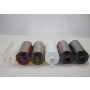 Botellas Vacías de plástico ámbar para bomba de mascotas, botellas de cosméticos para champú, directo, 250 ml - Product Image 2