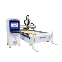 Máquina Router CNC para Madera Jinan Mosencnc 2050 ATC con Doble Aspiradora, Eliminación de Polvo con un Toque, Corte y Grabado Eficientes