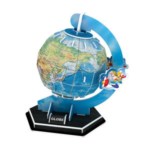 Modèle en papier en mousse EPS à assembler soi-même, <span class=keywords><strong>globe</strong></span> <span class=keywords><strong>terrestre</strong></span>, <span class=keywords><strong>puzzle</strong></span> <span class=keywords><strong>3D</strong></span> pour enfants - Product Image 6