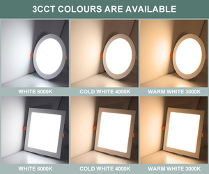 실내 조명 3W 6W 9W 12W 15W 18W 원형 사각 천장 램프 울트라 슬림 매입형 <span class=keywords><strong>Led</strong></span> 패널 조명 홈 오피스 <span class=keywords><strong>Led</strong></span> 통 - Product Image 5