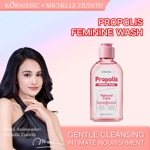 Kormesic - Espuma de Lavado Íntimo Femenina con Propóleo, 130 ml, Cuidado Íntimo Femenino, Vegano, Natural, Productos de Higiene Femenina, No Tóxico - Product Image 2