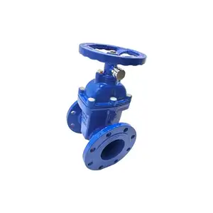 En12288 lmj pn64 dn200 ingranaggio conico di grandi dimensioni azionato corpo in acciaio al carbonio ral7048 pittura compuerta valve a saracinesca kitz