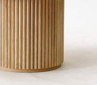 Table à manger rectangulaire en bois massif réglable de style scandinave moderne et luxueux pour restaurant, appartement, hôtel, villa