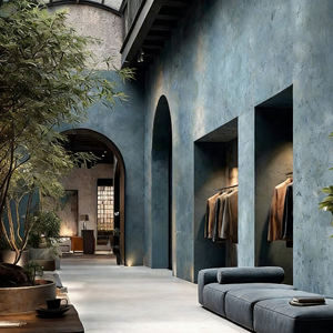 Peinture murale extérieure au latex résistante au soleil, aux intempéries, à la moisissure et à l'humidité pour la rénovation des vieilles maisons - Product Image 1