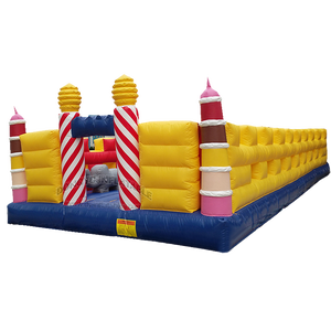 Parc d'attractions gonflable, ornement de gâteau, d'arrière-cour, fête de carnaval, terrain de jeux, anniversaire amusant, - Product Image 1