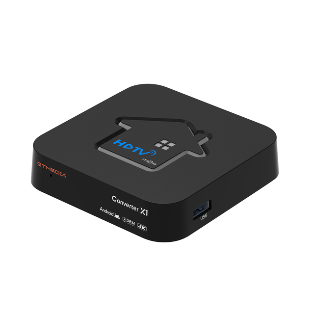 Online Streaming Player Live TV GTMEDIA HDTV Mate Android 11 TV BOX for USA TV Channels ATSC3.0 4K Support DRM HDTV Player
