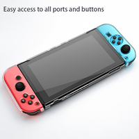 Coque en Cristal pour Console Nintendo Switch – Housse de Protection Transparente et Accessoires de Jeu