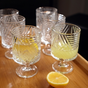 Gobelets en cristal transparent avec des boutures délicates-parfaits pour les mariages, les fêtes et les repas raffinés - Product Image 6