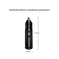 Mini tournevis électrique sans fil entièrement automatique perceuse à main Rechargeable pour petite batterie de Source d'alimentation à usage domestique