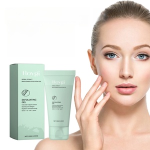 Nhãn hiệu riêng làm sạch da tẩy tế bào chết loại bỏ các tế bào chết bã nhờn rõ ràng lỗ chân lông chăm sóc thảo dược mặt chà lột Gel - Product Image 1