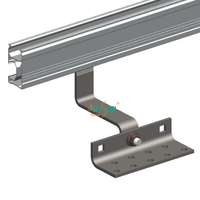 Support de fixation de panneau solaire en acier inoxydable SUS304 pour toiture résidentielle et commerciale en tuiles, support de fixation pour toiture en pente en céramique, système de fixation photovoltaïque ART SIGN personnalisable