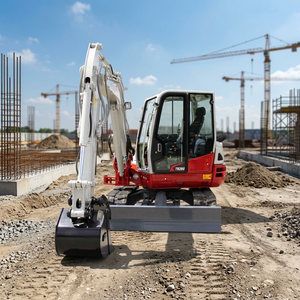 Excavatrice compacte sur chenilles Takeuchi TB260 d'occasion 2019, 260 cm³ diesel, équipement de construction pour travaux agricoles et de chantier - Product Image 3