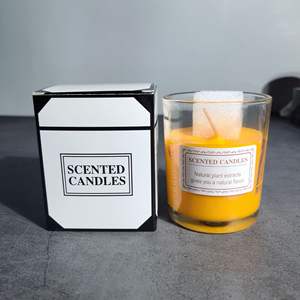 Contenitori Rotondi in Vetro per Candele, Lussuosi Portacandele in Vetro Trasparente Colorato Fatti a Mano, Candele Profumate per Arredamento Casa - Product Image 6