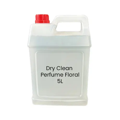 Detergente para ropa amarillo claro translúcido floral Perfume de limpieza en seco de 5 litros disponible listo para uso diario