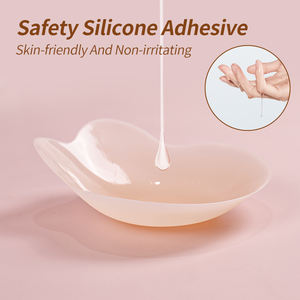 Copri capezzolo in Silicone per grandi orecchie di coniglio XLG copri capezzolo appiccicoso copri capezzolo copri adesivi riutilizzabili Push up invisibili del reggiseno - Product Image 6