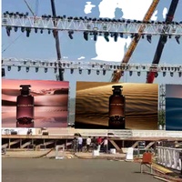 Écran d'affichage LED transparent P3.91LED Écran de séparation transparent haute résolution