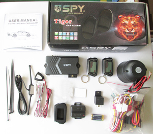 433.92 MHz 2-Way Tiger hệ thống báo động xe Keyless nhập cảnh và chống Cướp an ninh với silicon trường hợp - Product Image 4