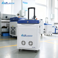 Machine de nettoyage au laser à fibre pour pierre, métal, acier inoxydable, aluminium - Nouvelle génération, haute vitesse, élimination des oxydes et nettoyage des graffitis