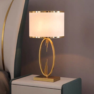 Factory Direct Sale Shades <strong>Fabrics</strong> Touch <strong>Lamps</strong> Luxury Modern Bed Side Led Table <strong>Lamp</strong> for Bedroom Home - Product Image 3