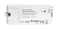 Contrôleur de communication bidirectionnelle Sunricher Zigbee-DALI capable de contrôler le système DALI via le système Zigbee SR-GW-Z2D-2421