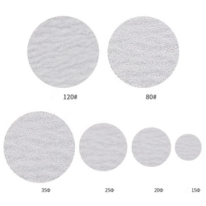 Bán Buôn 50 cái/túi 80 #120 # Móng Chân Ngựa Vằn Sanding Giấy 15/20/25/35Mm Cát Đĩa Giấy Làm Móng Tay Có Thể Thay Thế Sanding Giấy - Product Image 5
