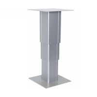 Table électrique réglable en hauteur avec 3 moteurs-Cadre de bureau ergonomique et pieds en métal modernes