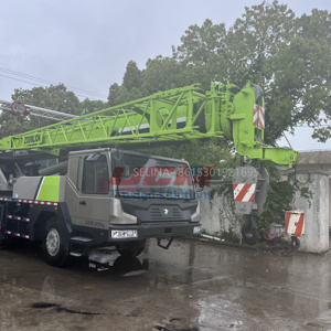 QY35V QY35 Zoomlion monté camion grues/ZTC25V ZTC300 ZTC800V chinois utilisé 35 tonnes camion grue mobile à vendre - Product Image 1