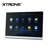 XTRONS Monitor de Reposacabezas para Auto con Pantalla Táctil IPS de 13.3 Pulgadas, Android 11, HD-MI en 4K UHD, Altavoces Dobles, Reproductor de Video para Asientos Traseros