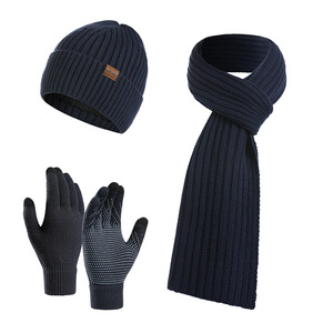 Ingrosso Caldo Inverno da <span class=keywords><strong>Donna</strong></span> Cappello Berretto da <span class=keywords><strong>Donna</strong></span> a Maglia per Guanto Set Unisex da Esterno - Product Image 4
