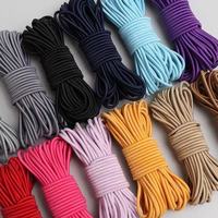 Tali Elastis Manik-Manik Multiwarna 2mm 2.5mm, Benang Tali Elastis untuk Kerajinan Tangan, DIY, Menjahit Sepatu, Tas, Pakaian