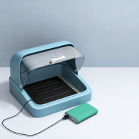 Boîte de couvaison pour perroquets avec coussin chauffant thermostatique USB trois couleurs pour l'alimentation manuelle des poussins et des jeunes oiseaux