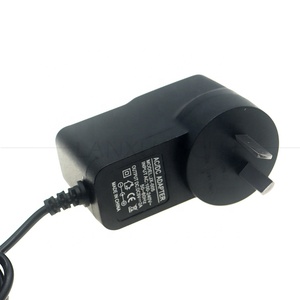 Chất lượng cao AU EU chúng tôi Anh cắm 220-240V AC đến 12V 9V 5V DC 5.5x2.1mm 2.5mm Jack Power Adapter cho Modem Router màn hình - Product Image 3