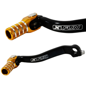 Leva del cambio per CH RACING WSM 50 2000/2004 nero/oro moto leve freno - Product Image 1