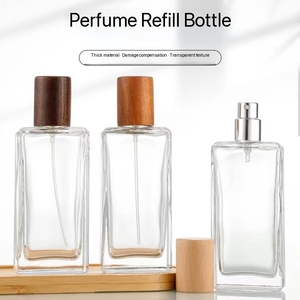 Квадратный стеклянный флакон для духов, 50 мл - Product Image 3