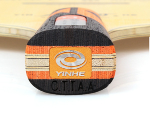 Inhe-5 raquetas de tenis de mesa, placa base de carbono de madera de <span class=keywords><strong>ciprés</strong></span> uang, tabla individual de grado profesional - Product Image 4