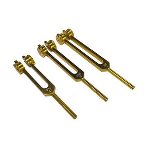 Diapason de guitare électrique argenté 512, accord standard, 128 piano, 256 instrument métallique, résonance <span class=keywords><strong>violon</strong></span> - Product Image 2