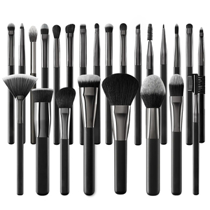 ชุดแปรงแต่งหน้าอลูมิเนียมสุดหรู 24 ชิ้น ดีไซน์เฉพาะตัว พร้อมบริการสกรีนโลโก้จากโรงงาน YM อย่างมืออาชีพและครบวงจร - Product Image 2