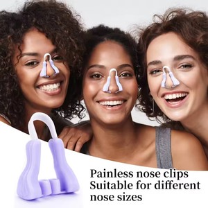 Nose Shaper Clip Nose up Lifting Shaping Bridge Straightening Slimmer Device <b>Silicone</b> Nose Slimmer No Painful Hurt Beauty <b>Tools</b> - Product Image 4