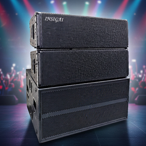 Sistema de <span class=keywords><strong>Altavoces</strong></span> Line Array Profesional de Neodimio con Doble Woofer de <span class=keywords><strong>12</strong></span> <span class=keywords><strong>Pulgadas</strong></span> Hdl50AA 4k, <span class=keywords><strong>Altavoces</strong></span> Line Array Activos de 3 Vías con Doble Woofer de <span class=keywords><strong>12</strong></span> <span class=keywords><strong>Pulgadas</strong></span> - Product Image 1