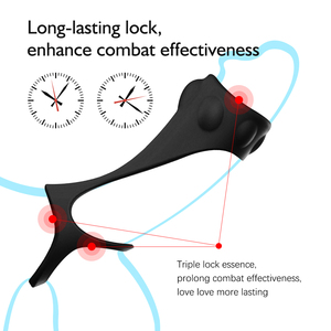 Miễn phí tùy chỉnh hộp-dương vật Vòng cương cứng liên tục khóa tinh trùng Cock thời gian chậm trễ xuất tinh dành cho người lớn sản phẩm giao hợp sản phẩm - Product Image 5