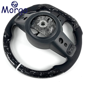 Volante Deportivo Personalizado de Fibra de Carbono Forjado Blanco para Jeep Wrangler JK <span class=keywords><strong>Rubicon</strong></span> 4x4 Sport Grand Cherokee SRT8 (2011-<span class=keywords><strong>2016</strong></span>) - Product Image 6