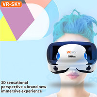 Lunettes à filtre polarisant 3DVR pour cinéma de jeu VR/AR transfrontalier de marque tierce