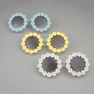 แว่นตากันแดดใส่ในฤดูใบไม้ผลิฤดูร้อนแว่นตากันแดดใส่เดินทางทน UV สำหรับเด็กแว่นกันแดดลายดอกไม้ตัวการ์ตูนน่ารักสวยงาม - Product Image 6