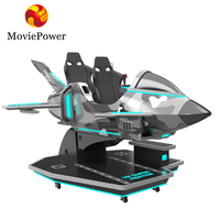 VR Arcade Games Entertainment Machines Flight 360 Equipo de juego 9D Simulator Full Motion Platform Simuladores de vuelo a la venta