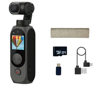 Pocket3 Creator Palm 2 Pro Videocamera Universale per Vlogging con Sensore CMOS da 1'', Video 4K/120fps, Stabilizzazione a 3 Assi, Action Cam in Alluminio