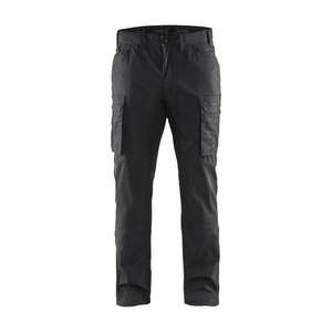 BLAKLADER - 145918459900D112 Service <b>trousers</b> with <b>stretch</b> <b>Black</b> - EAN 7330509463062 WORK <b>TROUSERS</b> CARGO WORK <b>TROUSERS</b> - Product Image 1