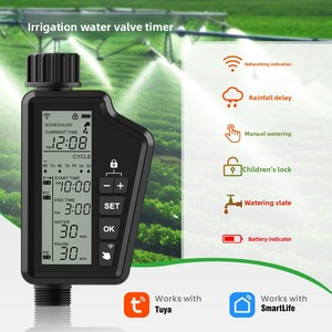 Minuterie <span class=keywords><strong>d</strong></span>'<span class=keywords><strong>arrosage</strong></span> automatique et intelligente pour le jardinage <span class=keywords><strong>WiFi</strong></span> Étanche IP65 Trois modes <span class=keywords><strong>d</strong></span>'<span class=keywords><strong>arrosage</strong></span> <span class=keywords><strong>Programmateur</strong></span> <span class=keywords><strong>d</strong></span>'eau programmable Smart Life App - Product Image 2